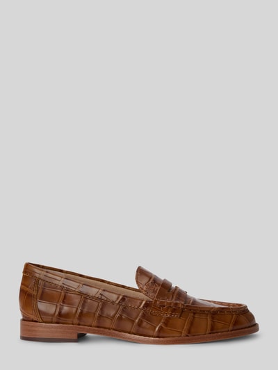 Lauren Ralph Lauren Loafer aus echtem Leder Dunkelbraun 2