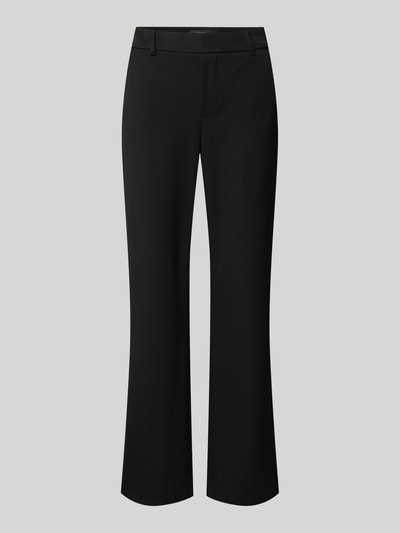 Vero Moda Straight leg stoffen broek met elastische band, model 'MAYA' Zwart - 2