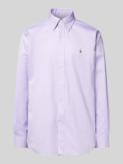 Polo Ralph Lauren Custom fit zakelijk overhemd met button-downkraag Lila - 2