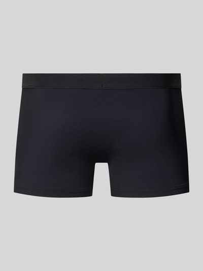 Produktfoto, Boxershorts mit elastischem Logo-Bund im 3er-Pack von HOM, Mieszanka materiałów z dodatkiem streczu, dopasowany krój, pasek z logo