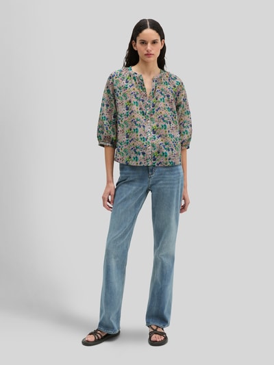 Marc O'Polo Relaxed Fit Bluse aus reiner Baumwolle Rosa 1
