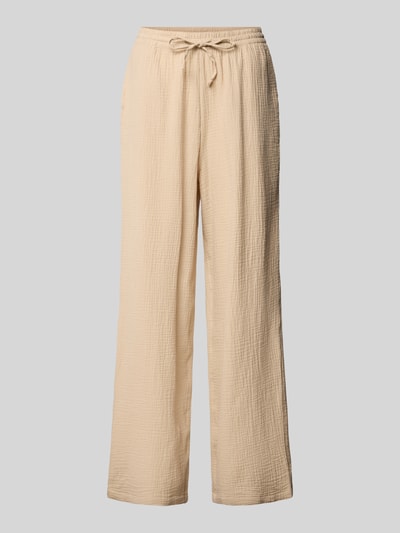 Tom Tailor Denim Straight leg broek van mousseline Lichtroze - 2