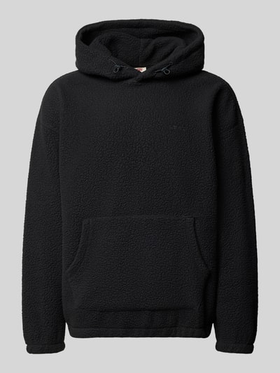 Levi's® Hoodie met teddybont, model 'COZY UP' Zwart - 2