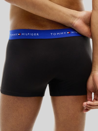 Tommy Hilfiger Obcisłe bokserki z mieszanki bawełny w zestaw 5 szt. Czarny 3