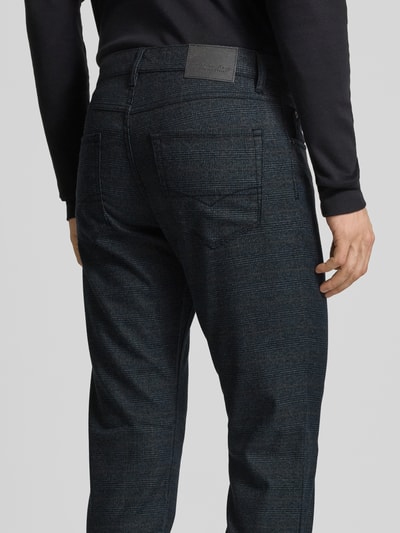 Christian Berg Men Stoffen broek met 5-pocketmodel Donkergrijs - 3
