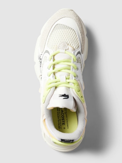 Lacoste Sneaker mit Label-Print Offwhite 4