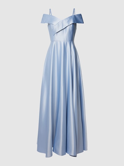 Christian Berg Cocktail Abendkleid im Off-Shoulder-Look Sky 2