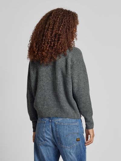 Pepe Jeans Gebreide pullover met turtleneck, model 'IRMA' Antraciet - 5