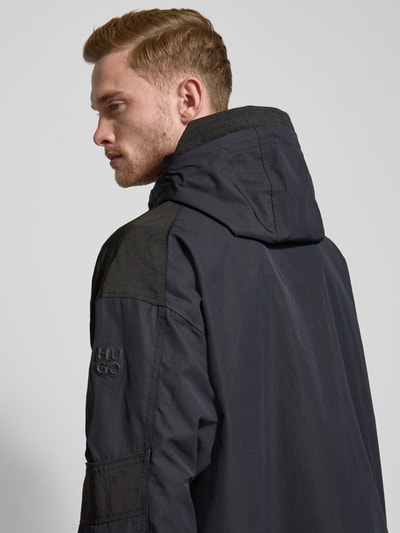 HUGO Jacke mit Kapuze Modell 'Byro' Black 3