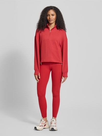VARLEY Sweatshirt mit Stehkragen und Reißverschluss Modell 'SIAN' Rot 1
