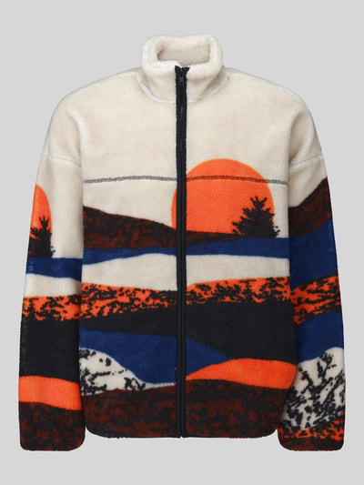 ONLY & SONS Teddyjacke mit Landschafts-Motivprint Offwhite 2