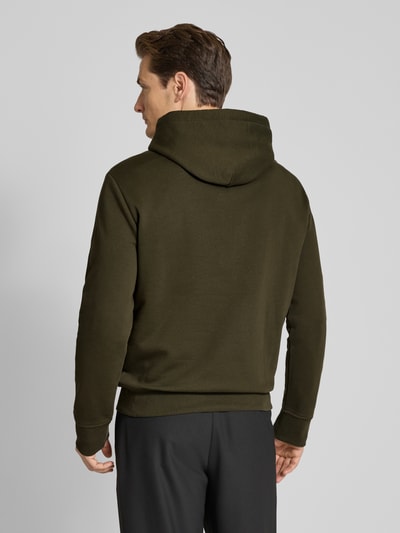 Polo Ralph Lauren Hoodie met logostitching en kangoeroezak Olijfgroen - 5