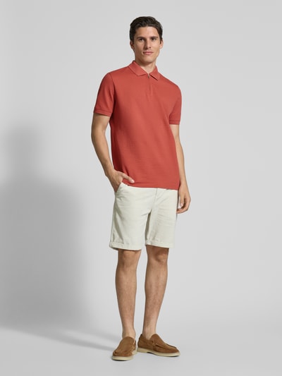 MCNEAL Poloshirt mit kurzem Reißverschluss Terra 1