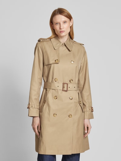 Lauren Ralph Lauren Trenchcoat met tailleriem Beige - 4