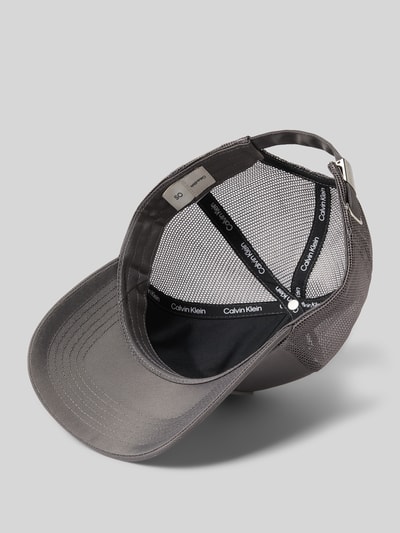 CK Calvin Klein Pet met labelpatch Middengrijs - 2