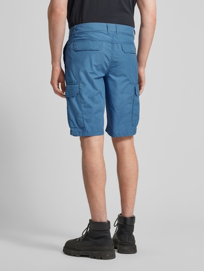 camel active Cargoshorts mit aufgesetzten Taschen Jeansblau 5