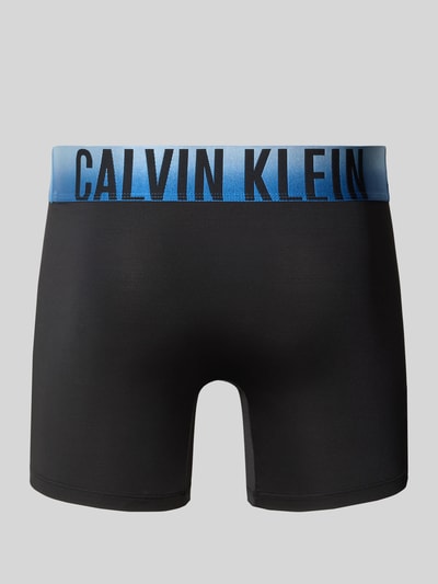 Calvin Klein Underwear Majtki & obcisłe bokserki z elastycznym pasem z logo w zestaw 3 szt. model 'BOXER BRIEF' Czarny 3