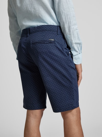 Jack & Jones Regular Fit Shorts mit Eingrifftaschen Modell 'BOWIE' Dunkelblau 3