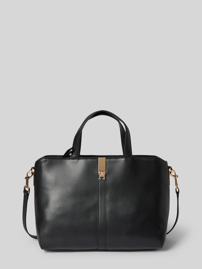 Tommy Hilfiger Handtasche mit Label-Applikation Modell 'HERITAGE' Black 2