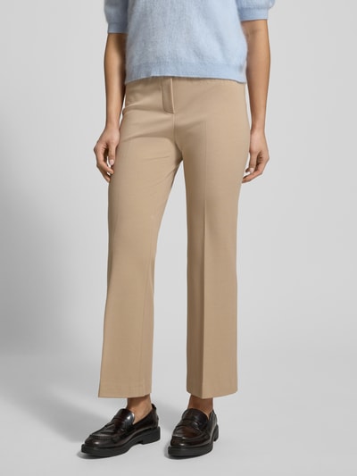 SEDUCTIVE Stoffhose mit Bundfalten Modell 'NANETTE' Taupe 4