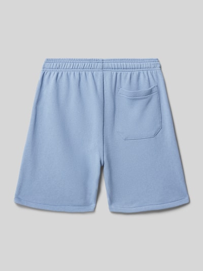 Dickies Regular Fit Sweatshorts mit Label-Print Modell 'MAPLETON' Bleu 3