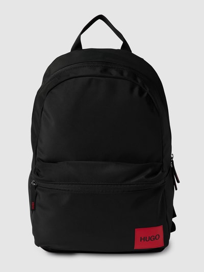 HUGO Rucksack mit Label-Details Black 2