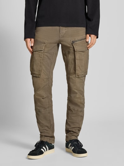 G-Star Raw Regular fit broek met cargozakken, model 'Rovic zip 3d' Zand - 4