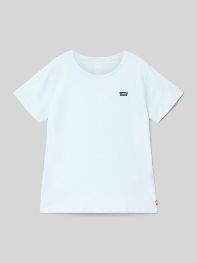 Levi’s® Kids Regular Fit T-Shirt mit Label-Stitching Modell 'BATWING' Bleu 1
