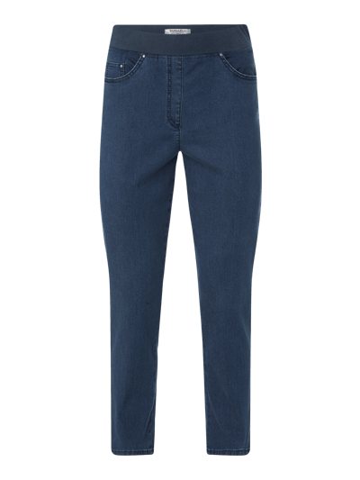 Raphaela By Brax Slim Fit Schlupfhose aus Denim Modell 'Pamina' Jeansblau 1