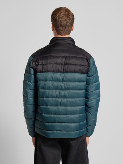 Jack & Jones Gewatteerd jack met opstaande kraag, model 'ESPRINT' Petrol - 5