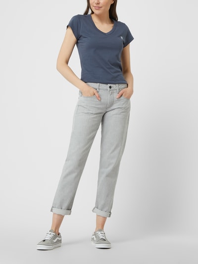 G-Star Raw Boyfriend fit jeans van katoen, model 'Kate'  Lichtgrijs - 1