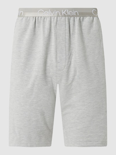 Calvin Klein Underwear Sweatshorts mit Logo-Bund Mittelgrau Melange 2