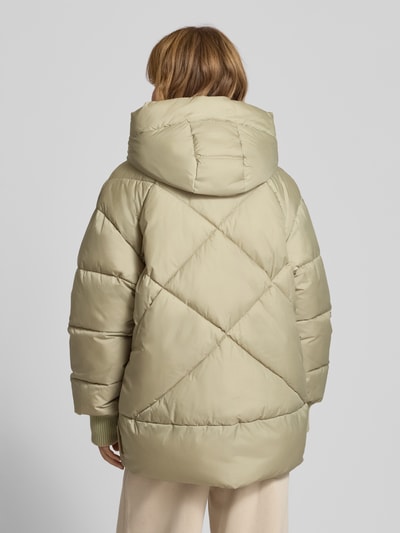 Marc O'Polo Denim Kurtka pikowana o kroju comfort fit z kapturem Trzcinowy 5