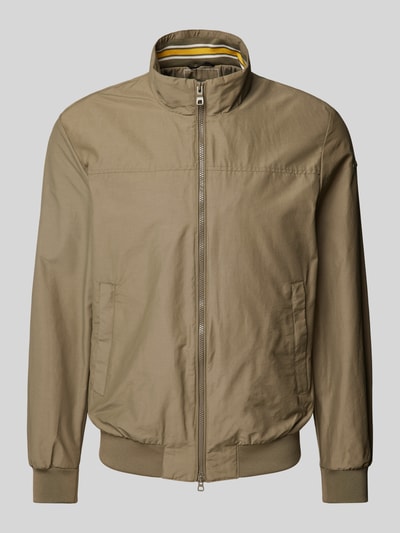 Geox Blouson mit Zweiwege-Reißverschluss Oliv 2