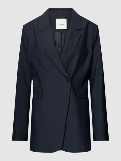 s.Oliver BLACK LABEL Blazer mit Pattentaschen Dunkelblau 2