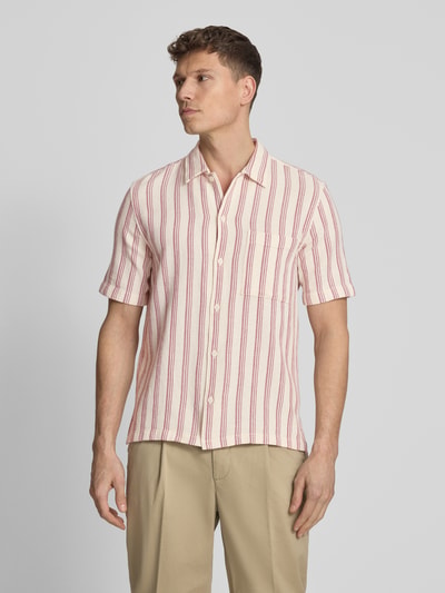 Marc O'Polo Regular Fit Freizeithemd aus reiner Baumwolle Modell 'CAMP' Weiss 4
