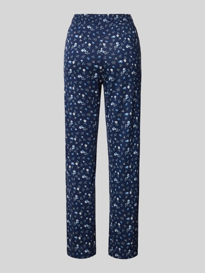 Christian Berg Woman Regular fit pyjamabroek met tunnelkoord Donkerblauw - 3