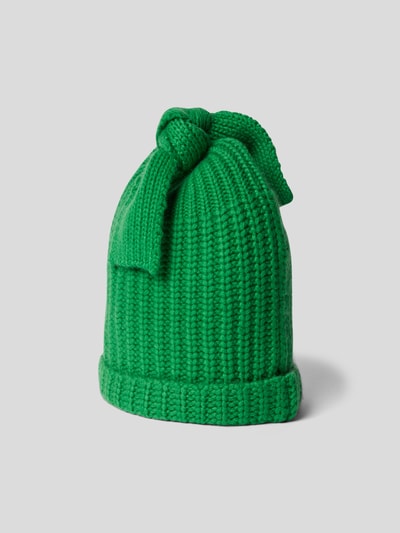 The Holy goat Beanie aus Kaschmir Grün 2