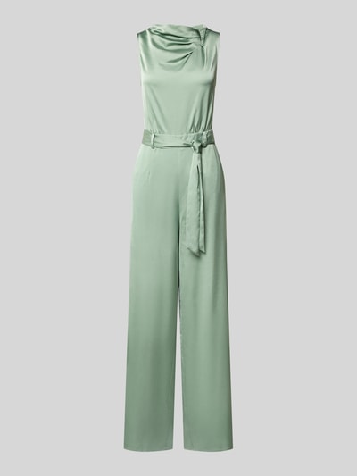 COMMA Jumpsuit aus Satin im ärmellosen Design Mint 2