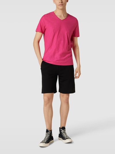MCNEAL T-shirt z dekoltem w serek Różowy 1