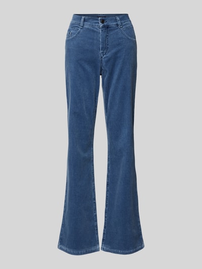 Gardeur Bootcut Cordhose in Denim-Optik Modell 'Zuri' Hellblau 2