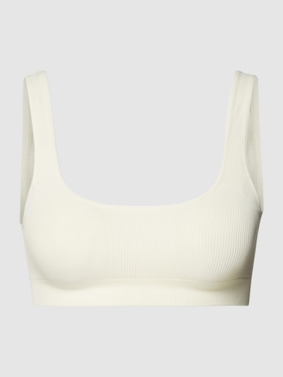 Only Bustier met fijnriblook, model 'VICKY' Offwhite - 2