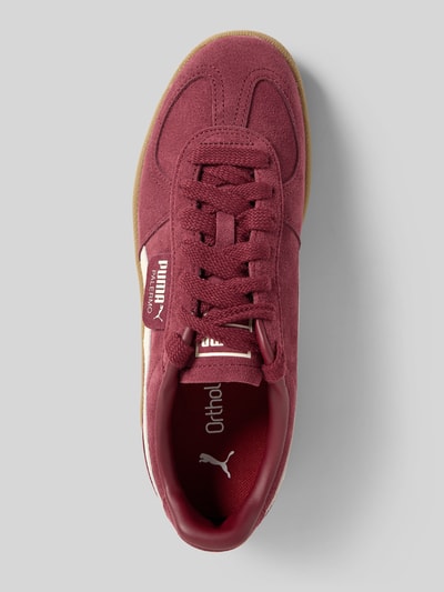 PUMA Sneaker mit Schnürverschluss Modell 'Palermo' Dunkelrot 3
