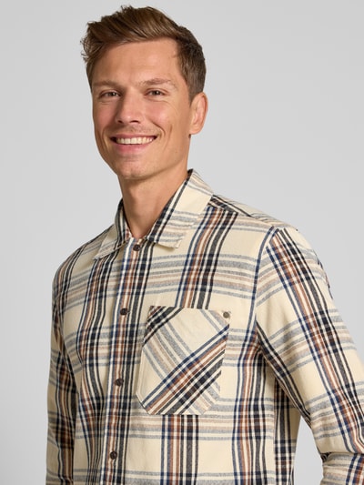 Matinique Overhemdjack met knoopsluiting, model 'pelton' Offwhite - 3