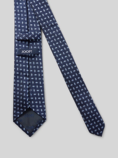 Produktfoto, granatowy Seidenkrawatte mit Strukturmuster (7 cm) von JOOP! Collection, czysty jedwab, klasyczny kształt, wzór na całej powierzchni, fakturowany wzór, szerokość w rozmiarze 1: 7 cm