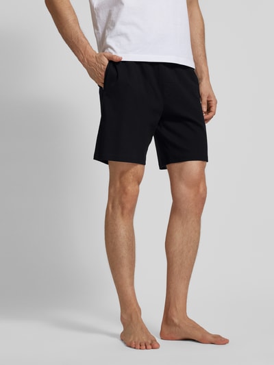Christian Berg Men Sweatshorts aus reiner Baumwolle Black 4