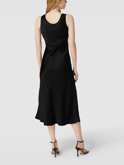 MaxMara Leisure Midi-jurk met boothals, model 'CAPUA' Zwart - 5