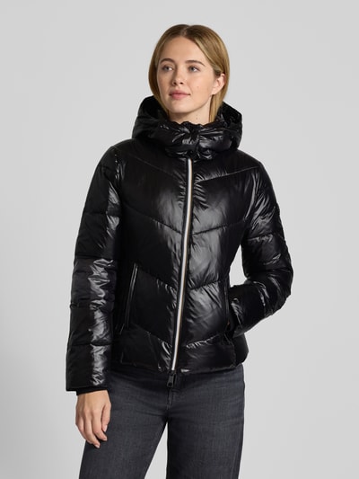 BOSS Regular Fit Steppjacke mit Kapuze Modell 'PEPULE' Black 4