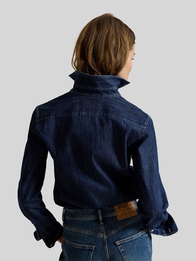 Polo Ralph Lauren regular fit jeansblouse van puur katoen Jeansblauw - 5
