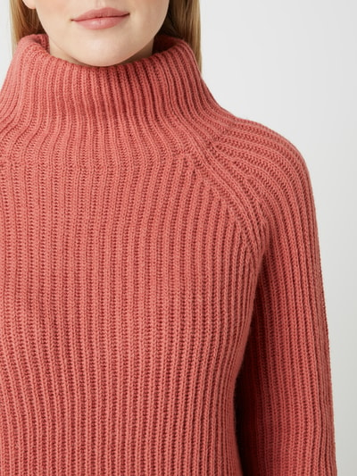 Drykorn Pullover met alpaca, model 'Arwen' Zalm - 3